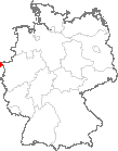 Karte Kranenburg, Niederrhein